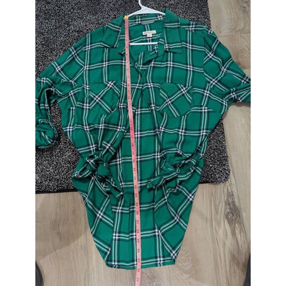 5/25 Merona Plaid Button Down Tartan - Picture 6 of 6